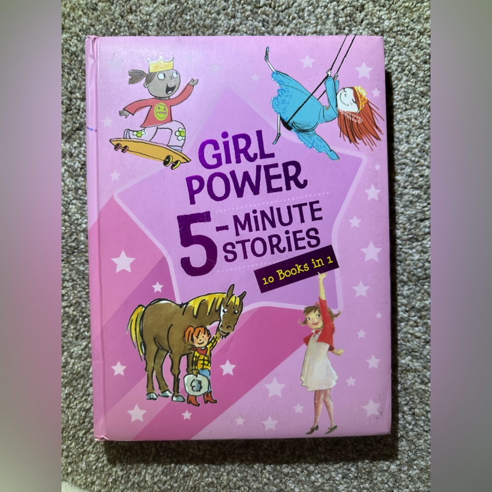 Girl Power 5-Minute Stories - Hardcover By Houghton Mifflin Harcourt - GOOD